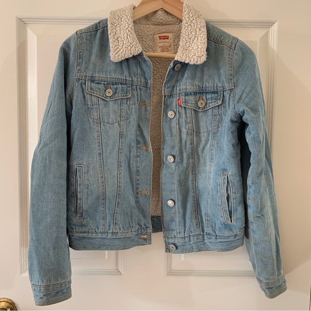 Vintage Levi’s Sherpa Denim Jacket